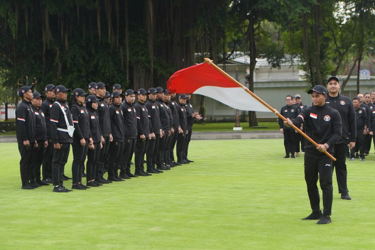 olimpiade paris 2024, atlet indonesia berangkat ke Prancis