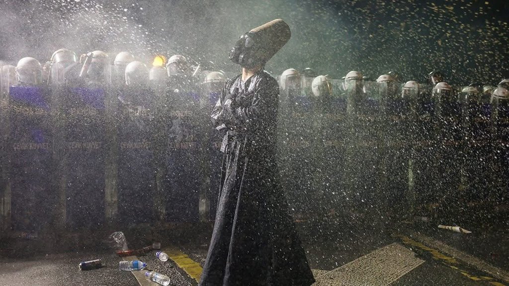 protes besar terjadi di turki