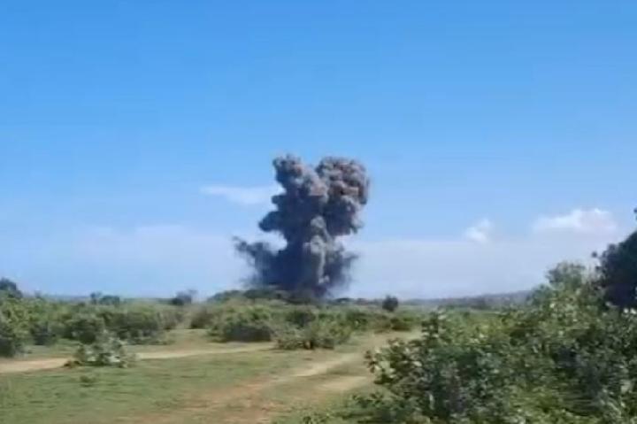 ledakan amunisi di garut